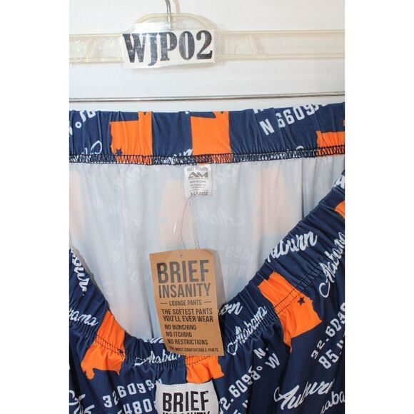 Brief Insanity Lounge Pants Auburn Alabama Latitude Longitude Coordinates... - Picture 6 of 7